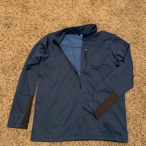 Men’s The North Face 1/2 zip Blue XL (NEVER WORN)